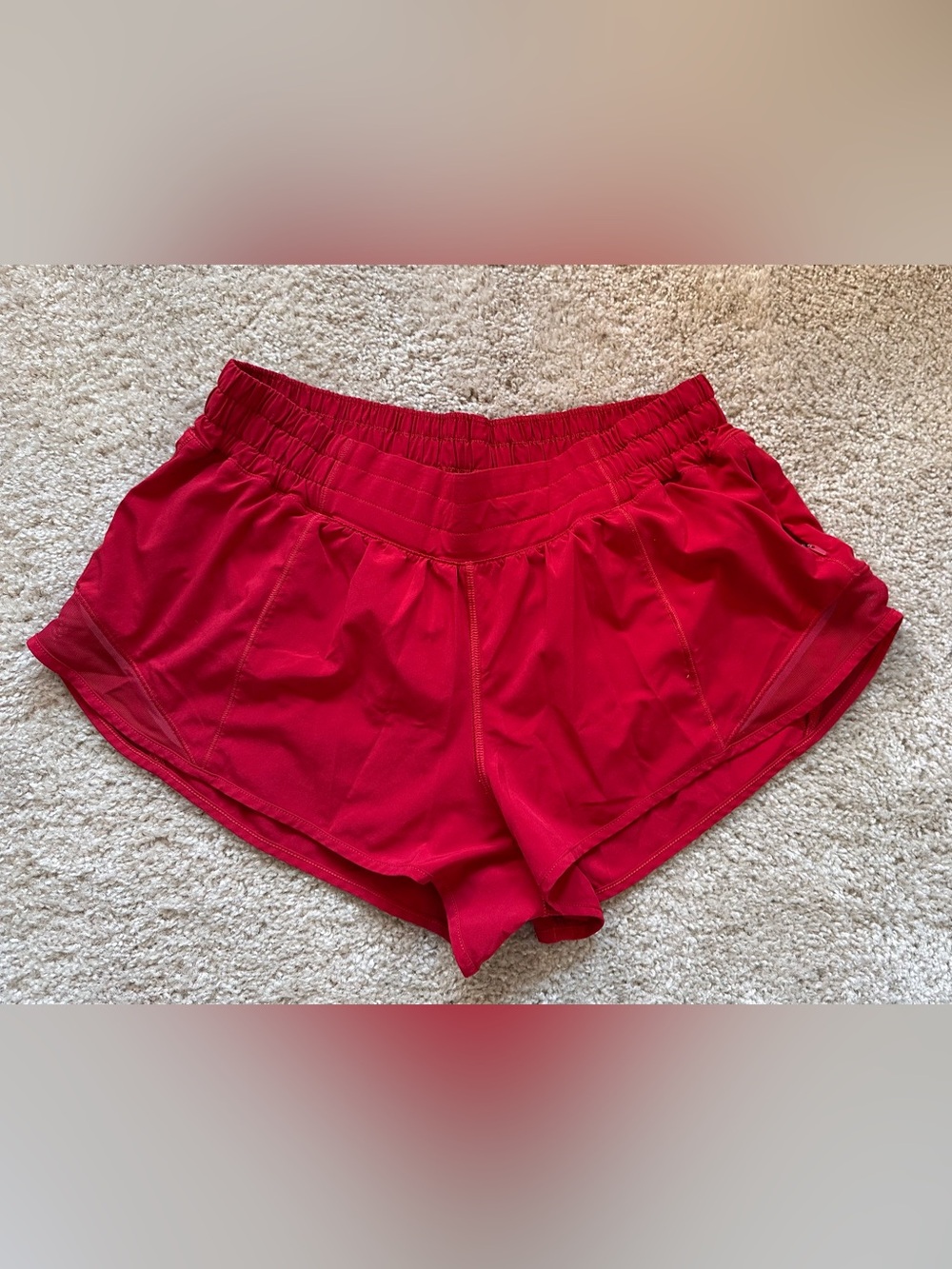 Women’s Lululemon Shorts- *See measurements* Size more like a 6, tag reads a 10. - Picture 7 of 9